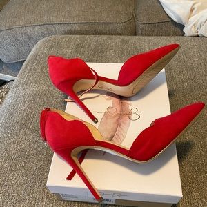 Jessica Simpson Red Pumps